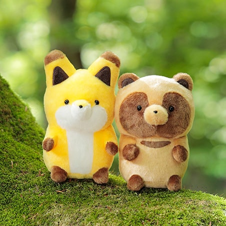 【タヌキとキツネ】商品イメージ
